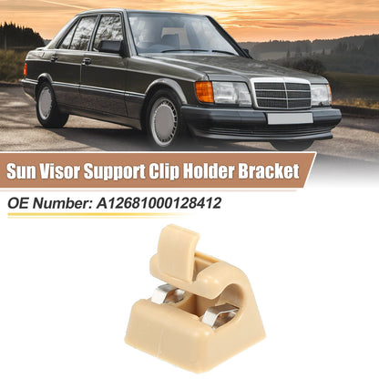 Sun Visor Support Clip Retainer No.A12681000128412 for Mercedes-Benz W201 (1982–1993)