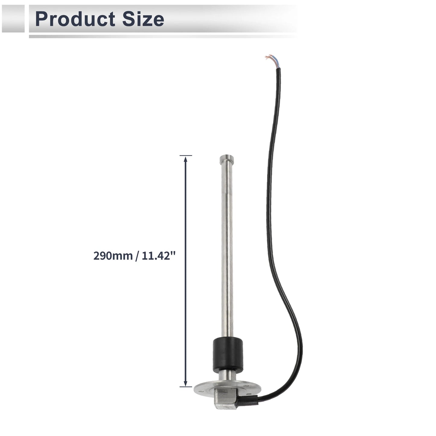 Fuel Sending Unit and Gauge Kit 240-33 Ohm for Boat Car Truck (Universal)