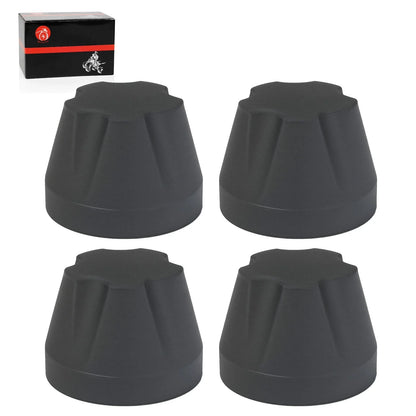 Rear Wheel Hub Caps 4 x for Yamaha Tri-Moto 225 YTM225 (1986–1986)