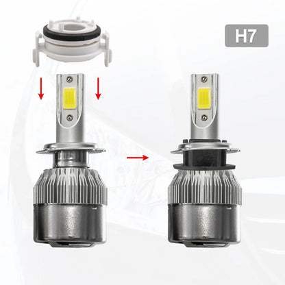 Clip Adapter Holder H7 LED Car Headlights for BMW E46 3 Series