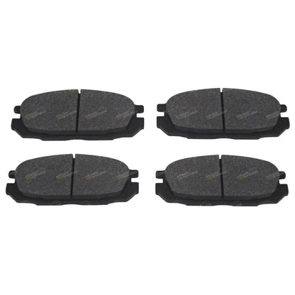 Rear Slotted & Drilled Disc Rotors + Brake Pads for Patrol Y60 (1988-1998)