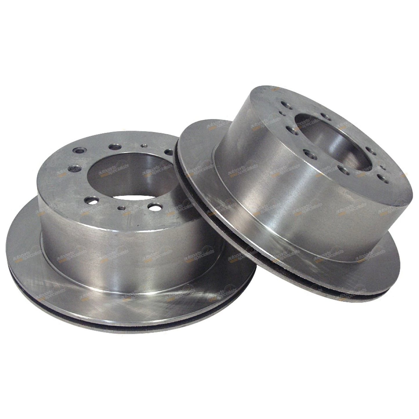 2 Rear Disc Rotors for Landcruiser 80 Series (1990–1992)