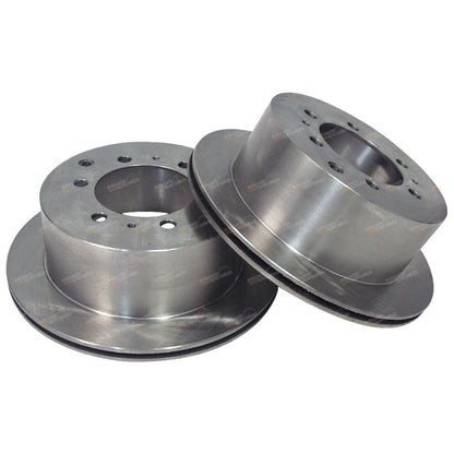 2 Rear Disc Rotors for Landcruiser 80 Series (1990–1992)