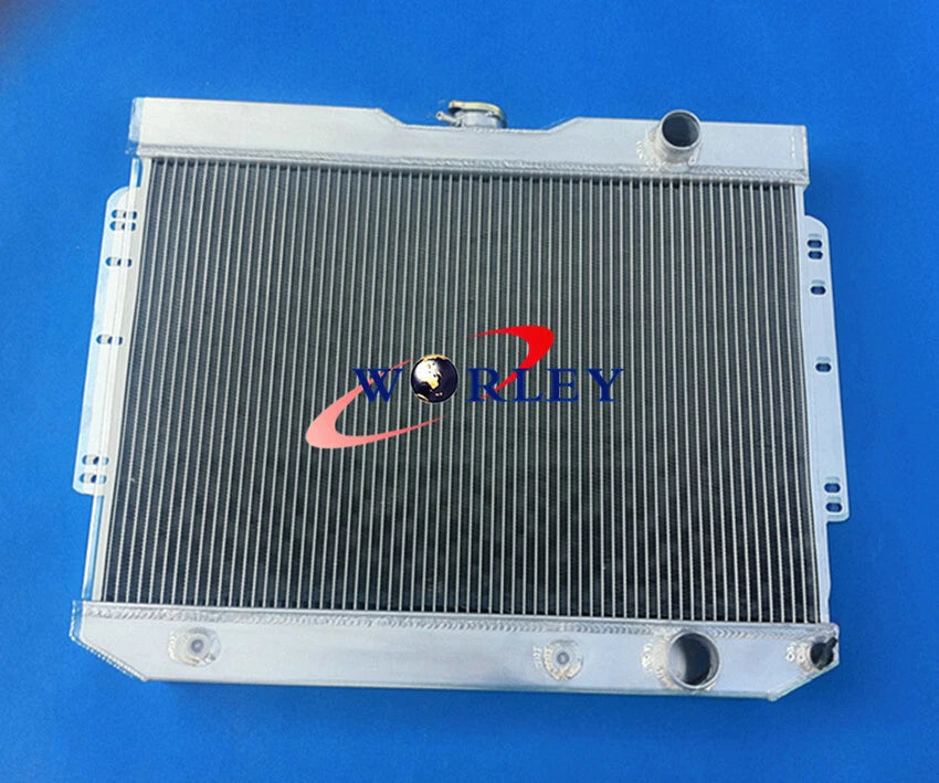 3 Row Aluminum Radiator with Fan for Chevy Impala/Biscayne (1959–1965)