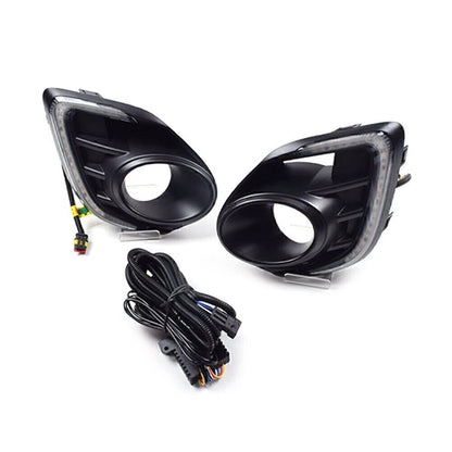 LED DRL Front Fog Light for Mitsubishi Lancer (2016–2018)
