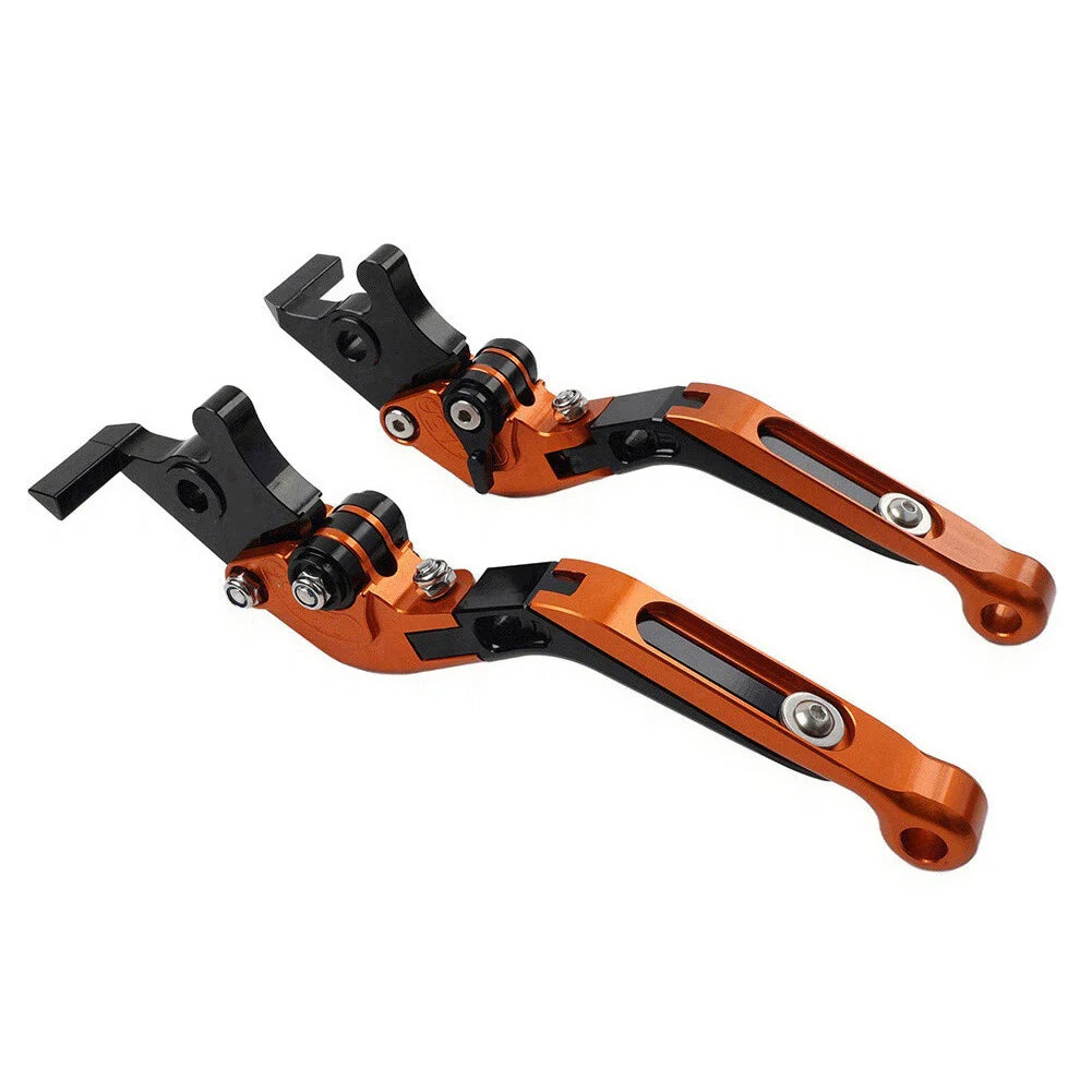 CNC Orange Extendable Brake Clutch Levers for Honda ADV150 (2019-2020)