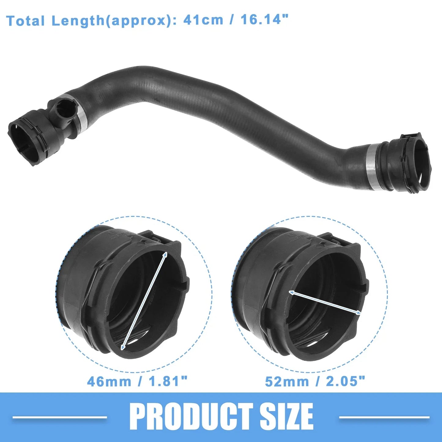 Radiator Coolant Hose 2.5L for BMW 525i Base