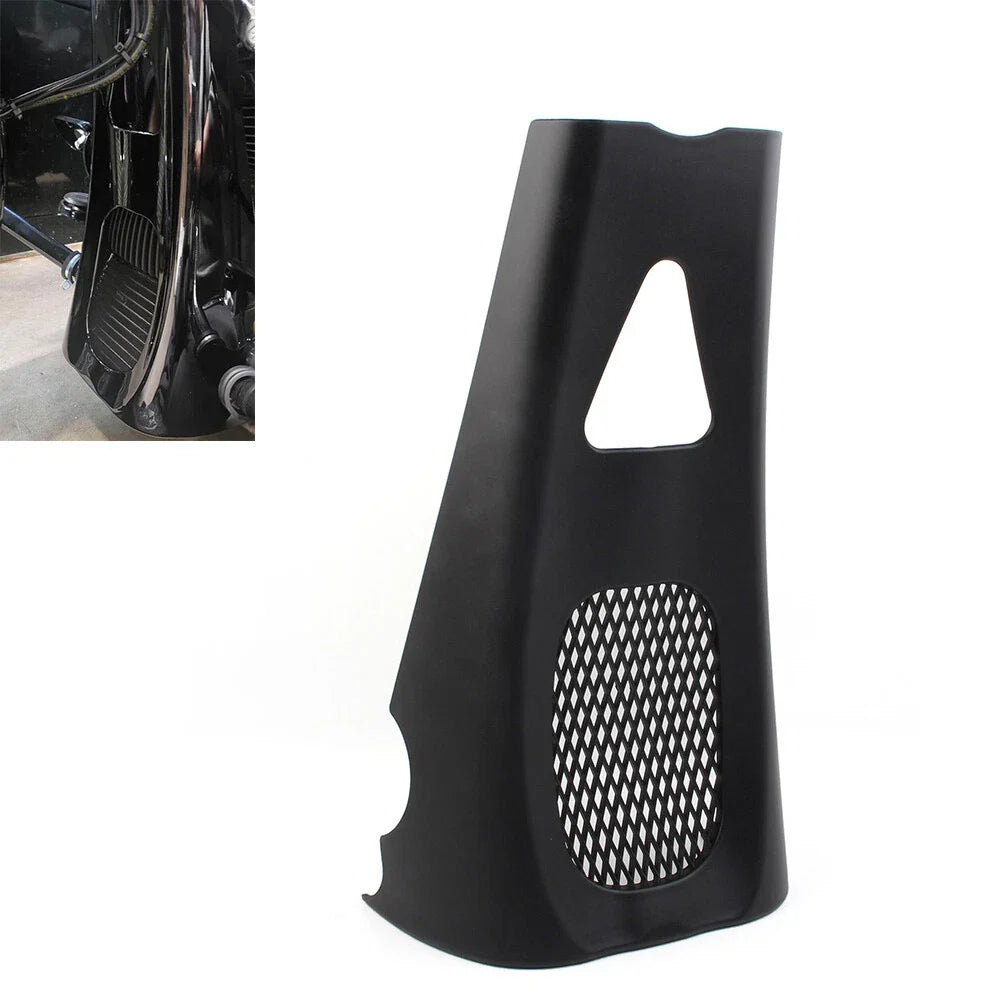 Stretched Chin Spoiler Scoop for M8 Harley Touring 2017-2023 Matte Black