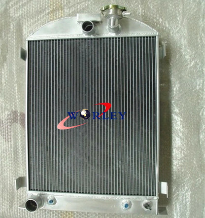 Aluminum Radiator with Fan for 1932 Ford HiBoy