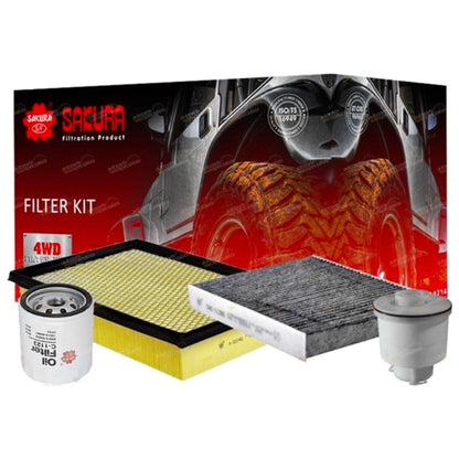 Oil Air Fuel Cabin Filter Kit for Hilux Fortuner (2015–2023)
