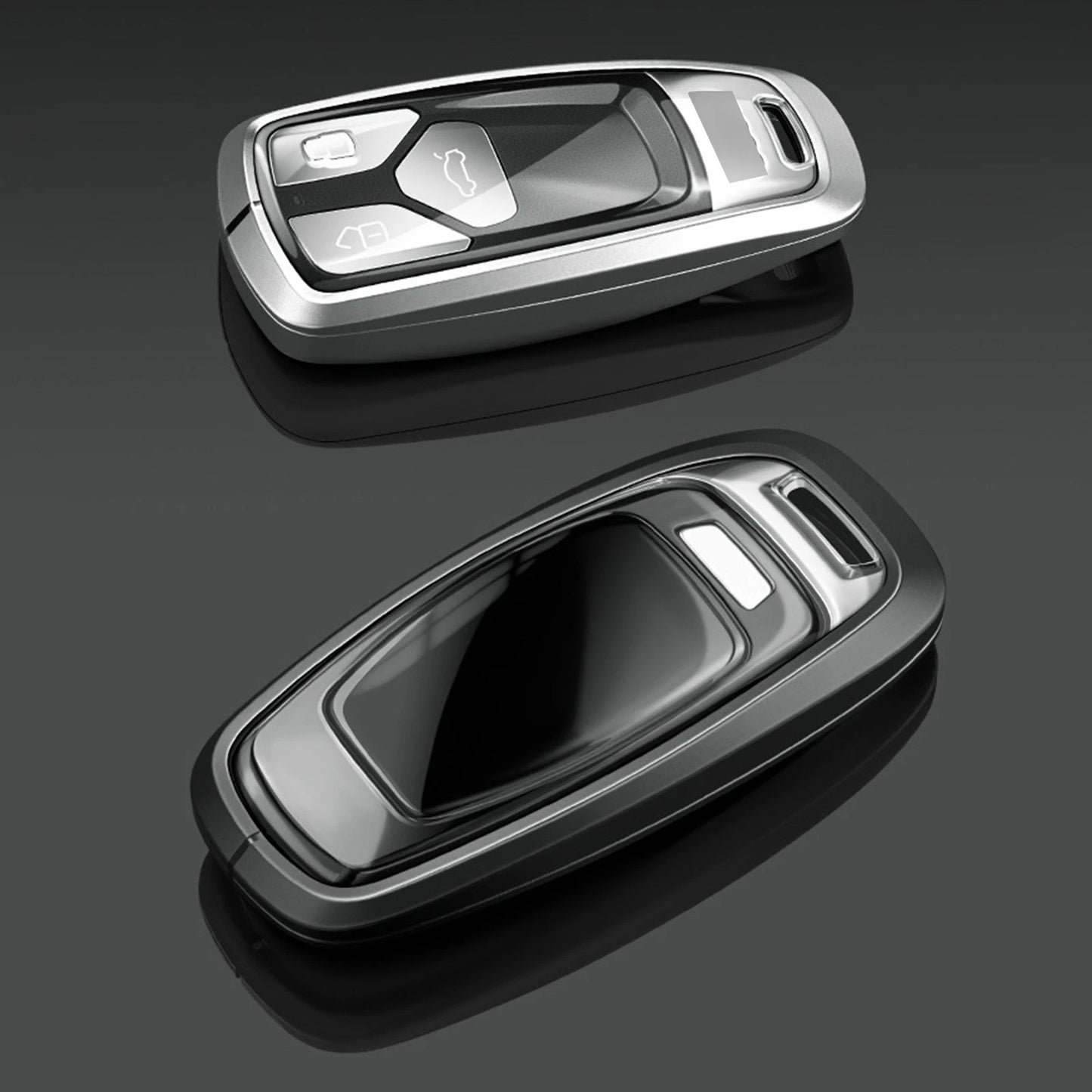 Aluminum Alloy TPU Key Case Cover for Ford