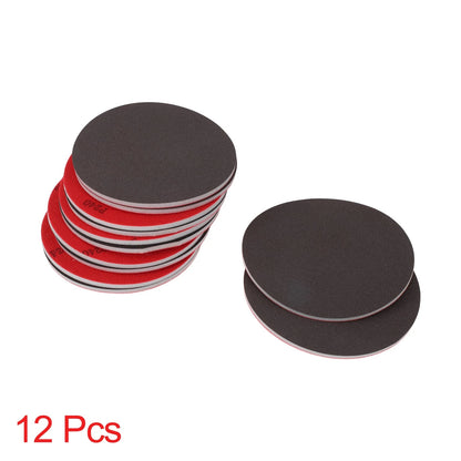 Set of 12 P240 Sanding Sponge Pads 5.91"x5.91" Washable and Reusable