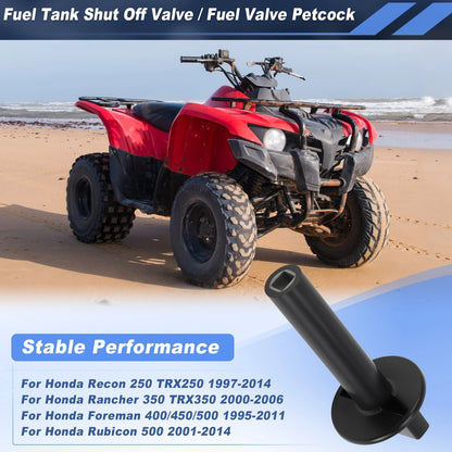 Fuel Tank Shut Off Valve for Honda Recon 250 TRX250 (1997–2014) Rubicon 500 (2001–2014)