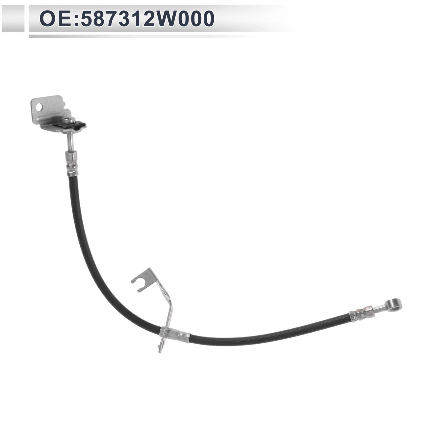 Brake Hydraulic Hose for Hyundai Santa Fe (2013–2019) No. 587312W000