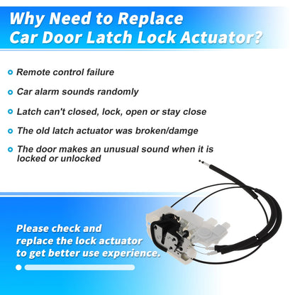 82501ZP80A Rear Left Power Door Lock Actuator for Nissan Frontier (2005–2015)