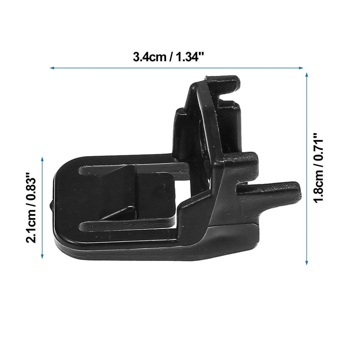 2 x Front Left Headlight Clips for Honda Civic (2016-2020)