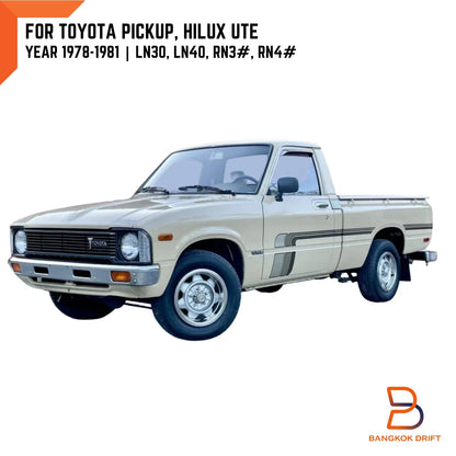 Front Blinker Indicator Lenses for Toyota Hilux RN30 LN30 (1978-1981)