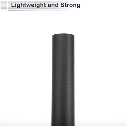 Bike Seat Post 31.6mm for Universal Fit (31.6x400mm) Matte Black Carbon Fiber