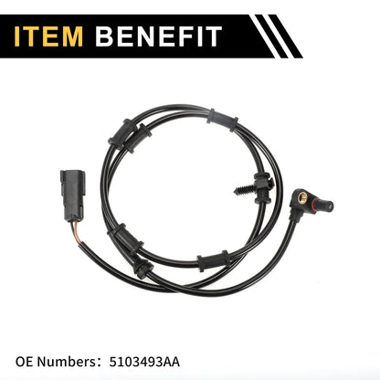 ABS Wheel Speed Sensor for Dodge Ram 3500 Front Left Right (2003-2005)