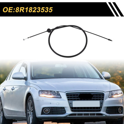 Hood Release Cable No. 8R1823535 for Audi A4 S4 A5 S5 Q5 SQ5 (2008–2020)