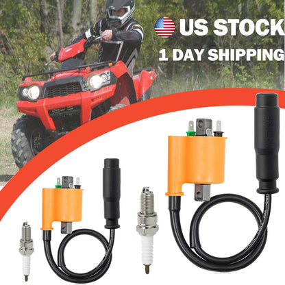 2X Ignition Coil for Kawasaki Brute Force 750 (2008–2022)