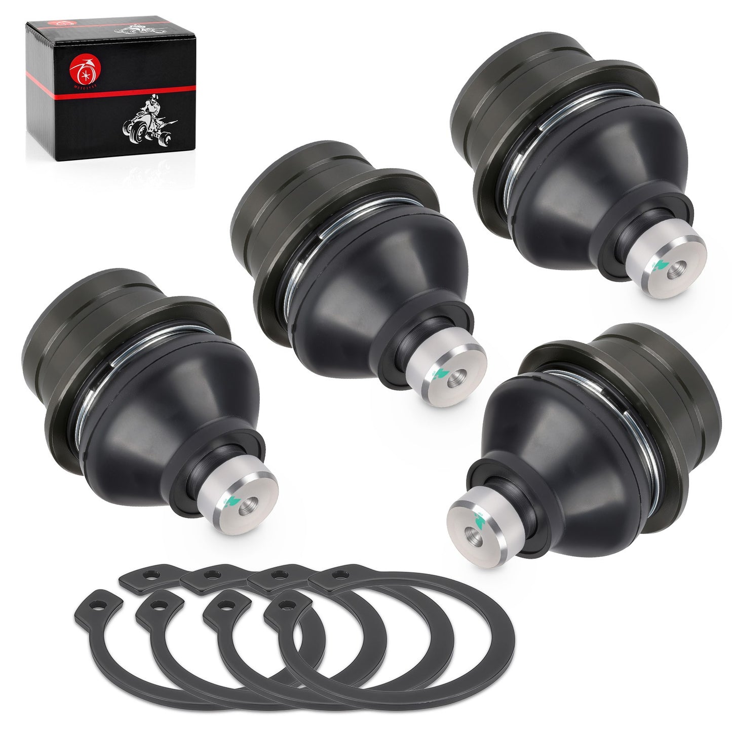 Set of 4 Ball Joints for Suzuki Vinson 500 4x4 (2002–2007)