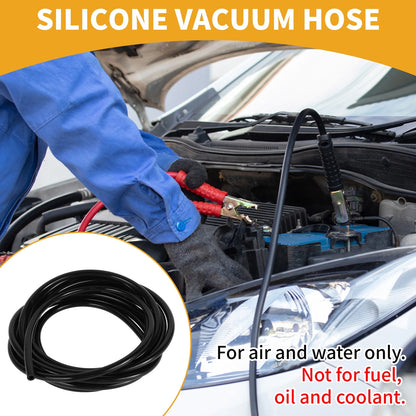 15FT 1/4" Silicone Vacuum Tubing Hose for Air and Water