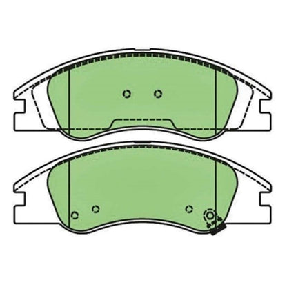 Front Disc Brake Pads Set for Kia Cerato LD (2004–2009)