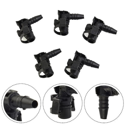 5 Pcs Throttle Valve Thermostat Body Heater Pipe Hose Connectors for Chevrolet