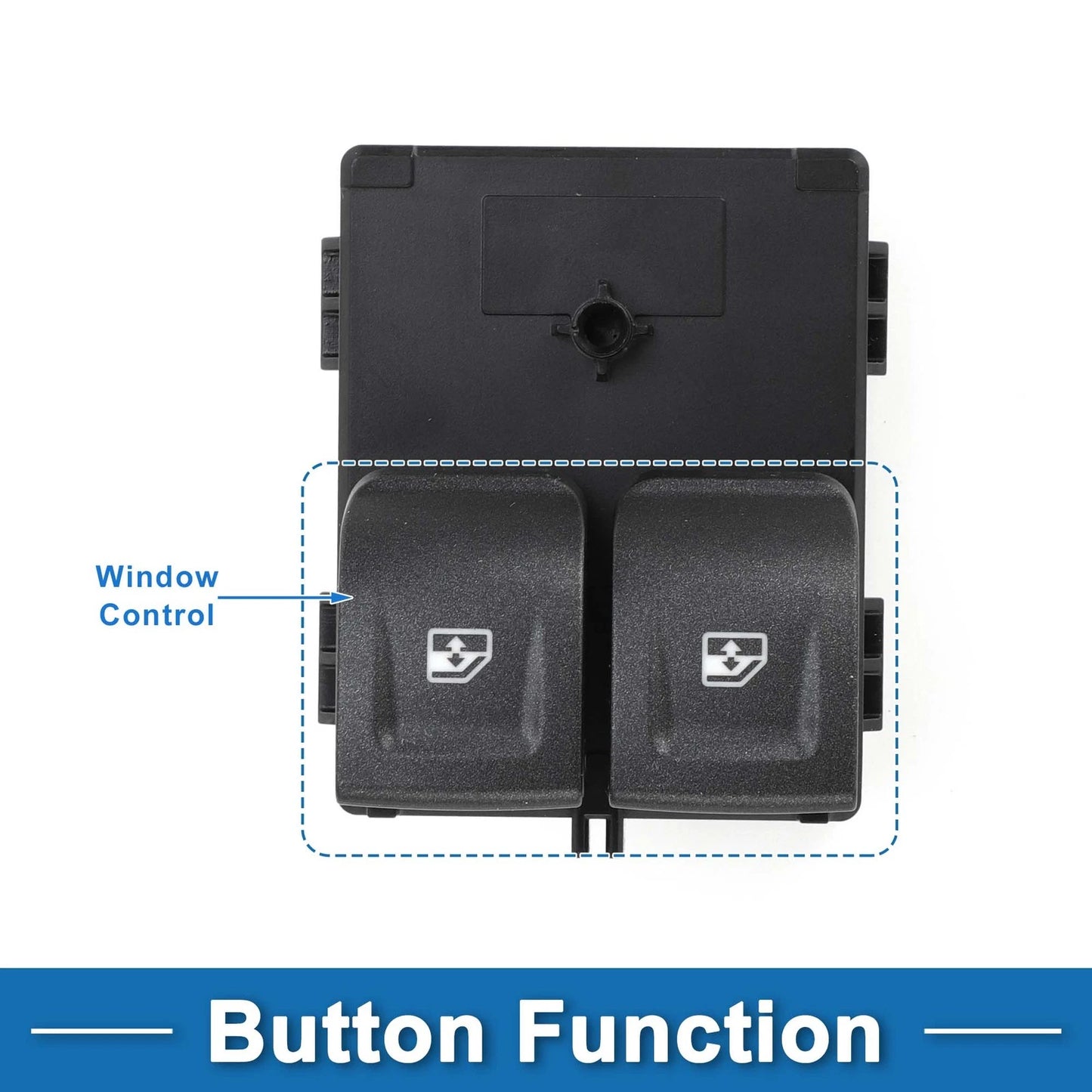 Front Power Window Switch for Chevrolet Silverado 1500 2500 3500 (No. 23427095)