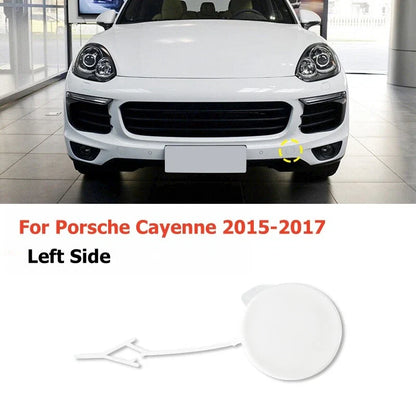 Front Bumper Tow Hook Eye Cover Cap for Porsche Cayenne (2011–2023)