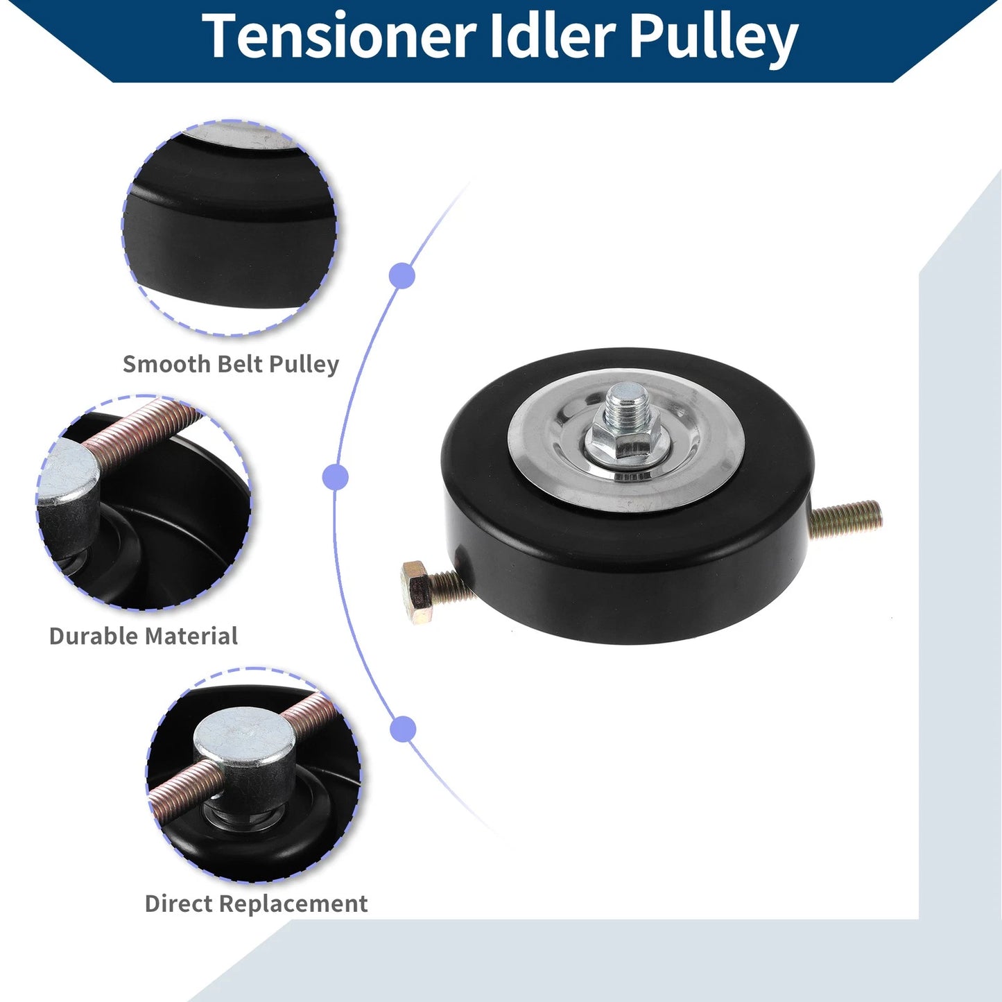 Drive Belt Idler Pulley for Nissan Pathfinder (2001–2004) No. 11927AG30A