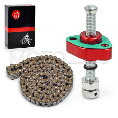 Cam Timing Chain & Tensioner for Honda FourTrax TRX250X TRX300 (2001–2009)