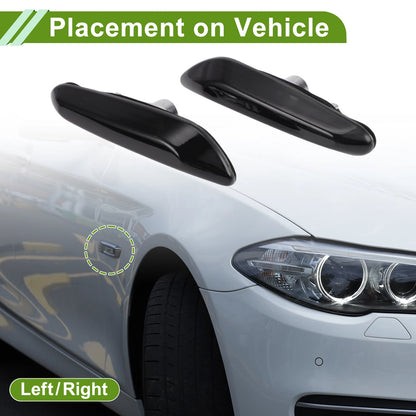 2X Side Marker Light Cover for BMW 3 Series (2002–2005) No. 63137165915