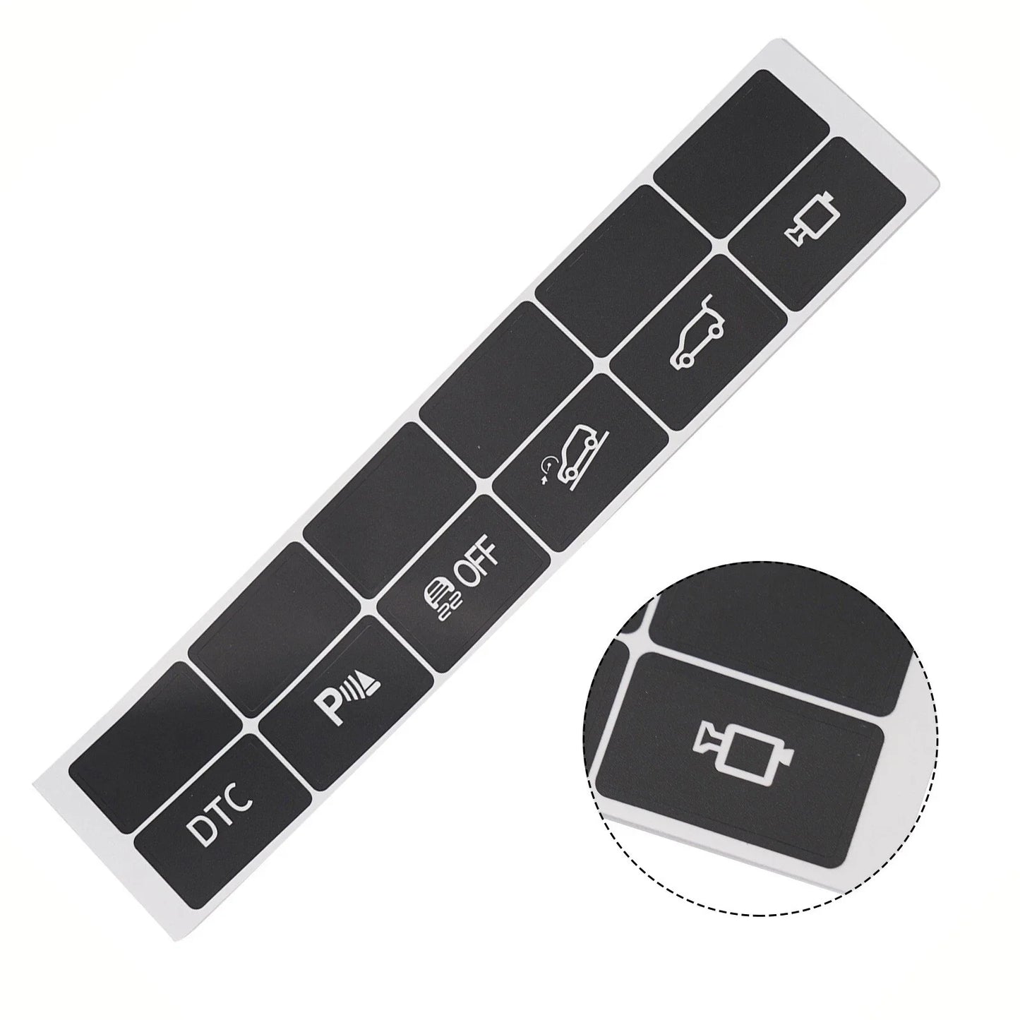 Repair Button Sticker for Car Model
