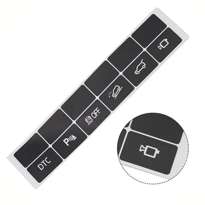 Repair Button Sticker for Car Model