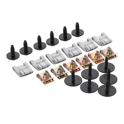 24x Engine Undertray Clip Screw Splashguard Fastener for Mercedes W211