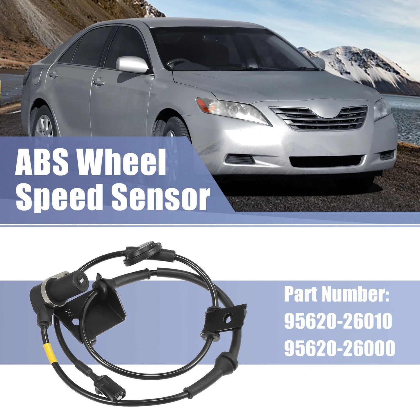 Front Right ABS Wheel Speed Sensor No. 95620-26010 for Hyundai Santa Fe (2001–2006)
