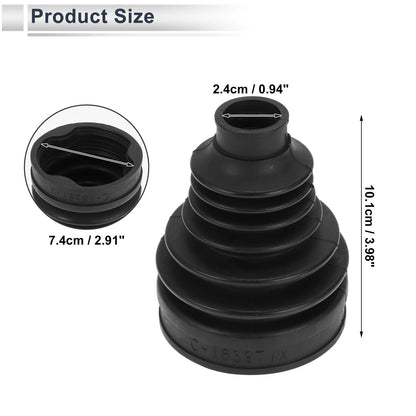 Inner CV Joint Boot Kit with Clamps for Ford Focus (2011–2015) No.BV614A084BB