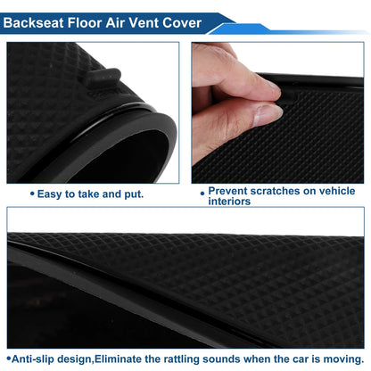 15 Pcs Non-Slip Mat for Toyota Yaris Cross (2021–2024) PVC Black