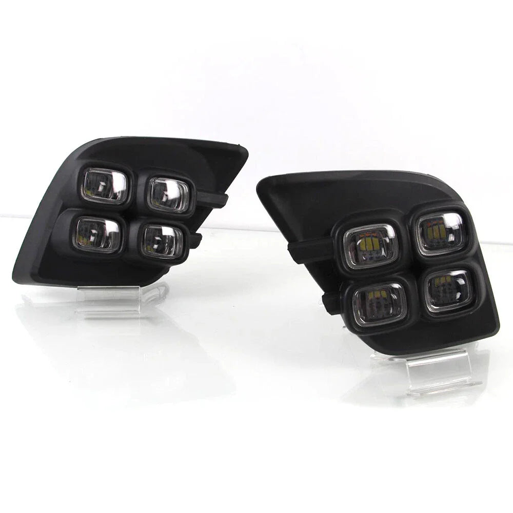 Daytime Running Lights Driving Fog Lamps for Toyota Hilux (2015–2017)