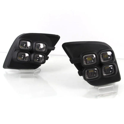 Daytime Running Lights Driving Fog Lamps for Toyota Hilux (2015–2017)