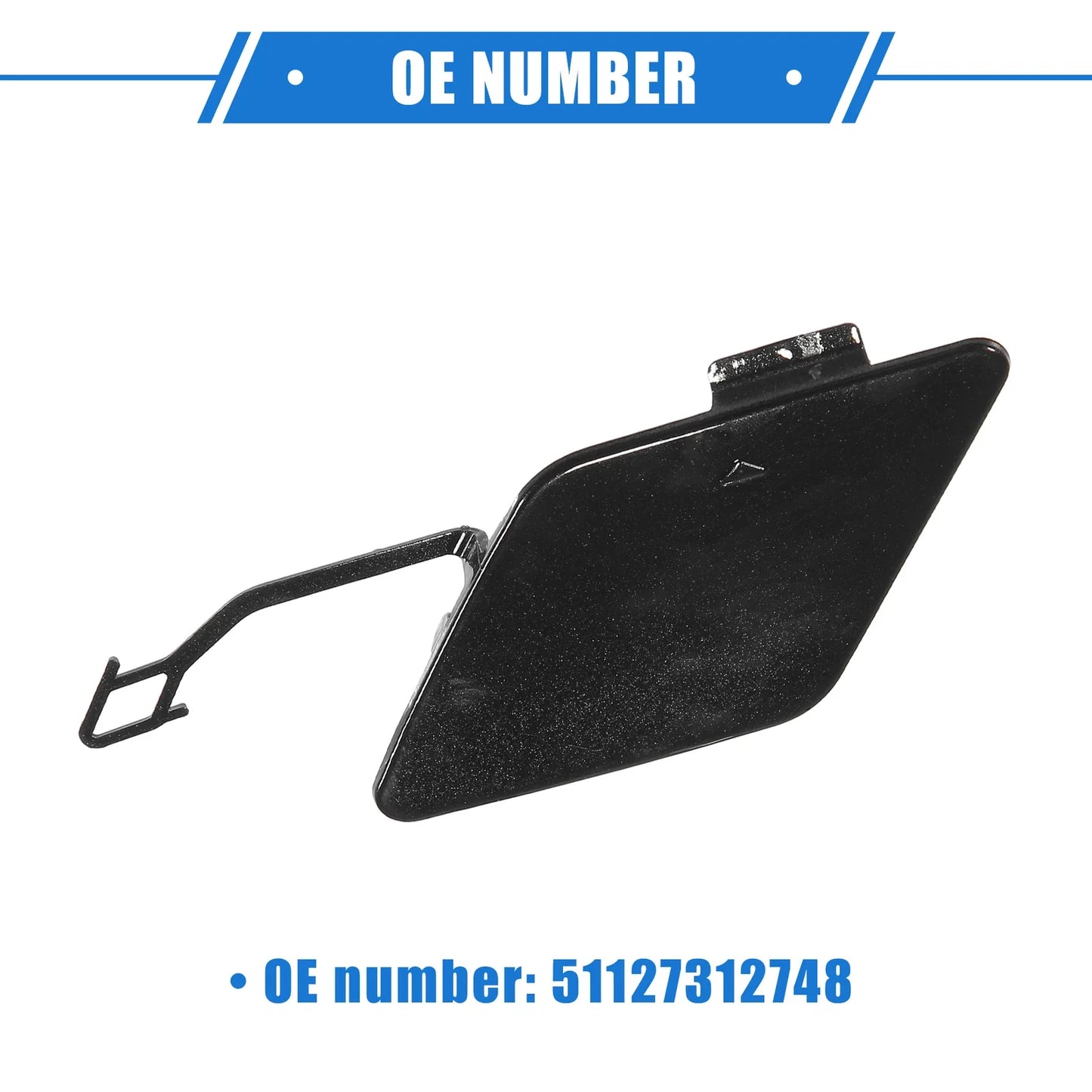 Rear Bumper Tow Hook Eye Hole Cover Cap for BMW 3 F30 (2012-2015)