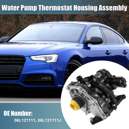 Water Pump Thermostat Housing Assembly 06L121011B for Audi A3 A4 A5 S3 TT (2006–2020)