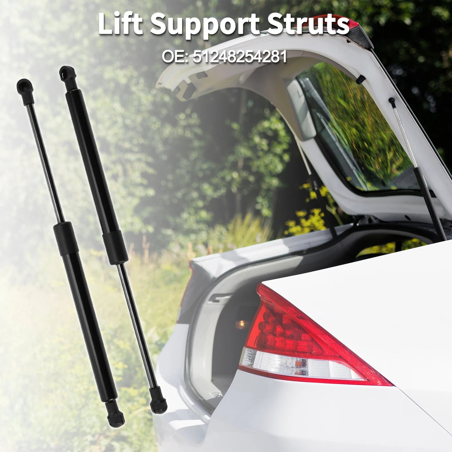 Rear Hatch Lift Supports Struts No. 51248254281 for BMW 323Ci (2000)