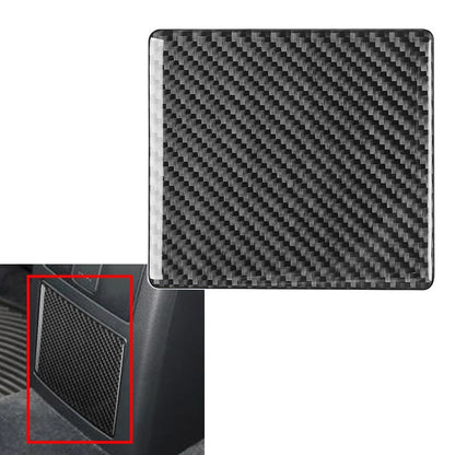 2X Rear Door Window Triangle Trims for Volkswagen Golf 6 (2009–2013) - Gloss Black