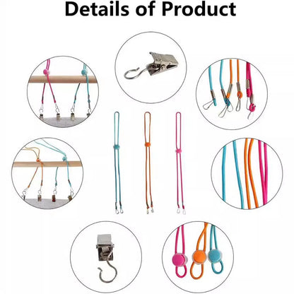 1 High Elasticity Colorful Adjustable Cross Stitch Clips for Crafting