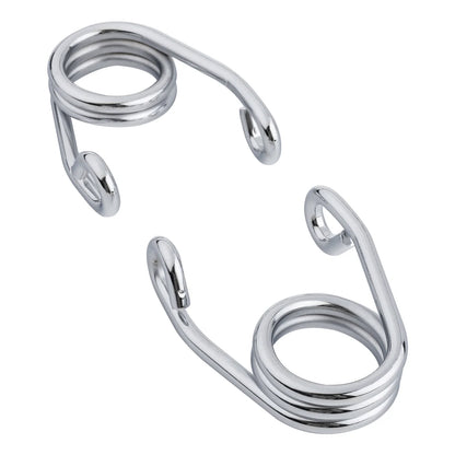 Chrome Scissor Solo Seat Springs for Harley Sportster XL883 1200 (2004-2023)