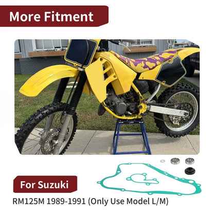 Water Pump Rebuild Kit for Suzuki RM125M (1989–1991)