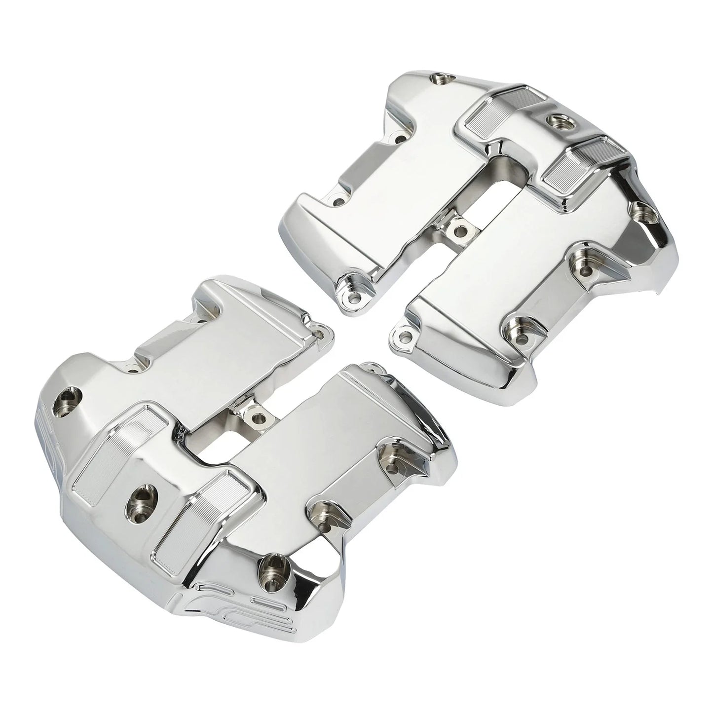 Rocker Box Covers for Harley Touring Street Road Glide 2017-2024 Chrome